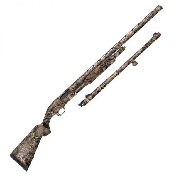 MOSSBERG 500 SHOTGUN DEER COMBO 12 GAUGE 28" VENT RIB, 24" BARREL